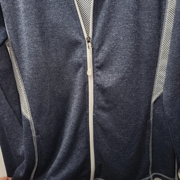 New England Patriots Blue Zip-Up Jacket Size Large NWOT - Picture 8 of 16